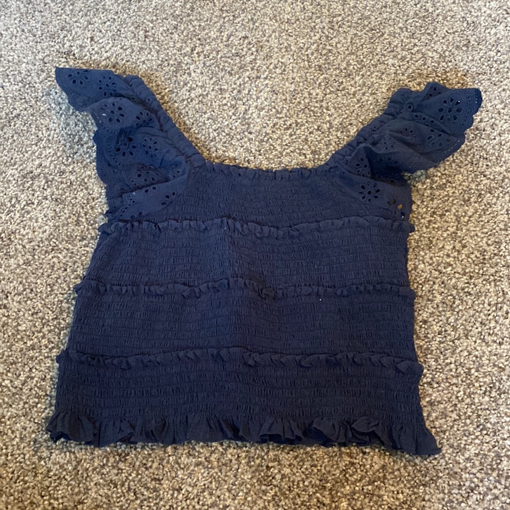 Ruffle tank